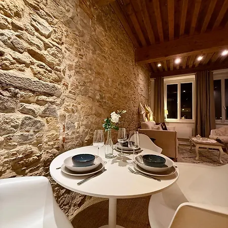 아파트 Le Cosy Quai De Saone *